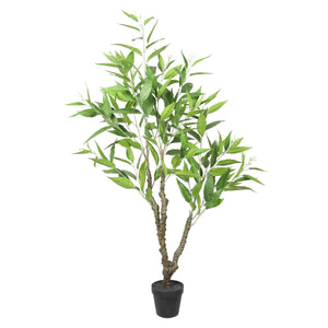 NNEDSZ Artificial Eucalyptus Tree (White Box Eucalyptus Albens) 120cm
