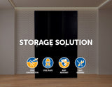 NNEDSZ Side by Side Office Gym Shed Storage Locker