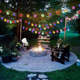 NNETM Multicolor LED Solar Crystal Bubble Ball String Lights