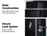 NNEDSZ Shelf Office Gym Filing Storage Locker Cabinet Safe