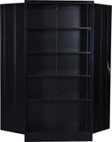 NNEDSZ Shelf Office Gym Filing Storage Locker Cabinet Safe