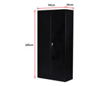 NNEDSZ Shelf Office Gym Filing Storage Locker Cabinet Safe