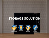 NNEDSZ Shelf Office Gym Filing Storage Locker Cabinet Safe