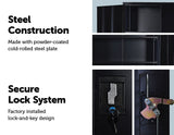 NNEDSZ Shelf Office Gym Filing Storage Locker Cabinet Safe