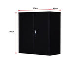 NNEDSZ Shelf Office Gym Filing Storage Locker Cabinet Safe