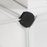 NNEIDS Cube Cabinet Shoe Storage Cabinet Organiser Shelf Stackable DIY 10 Tier 3 Column