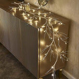 NNETM 1-Pack Simulated Birch Branch Lights - 4.92ft, 45 Light Beads