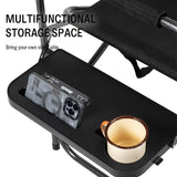 NNETM Outdoor Folding Chair with Side Table - Your Versatile Camping Companion