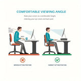NNETM Adjustable Dual Monitor Stand Riser