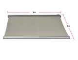 NNEDSZ x 3.0m Retractable Folding Arm Awning Heavy Duty Full Cassette Motorised