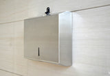 NNEDSZ Stainless Steel Hand Paper Towel Dispenser Holder Toilet Heavy Duty