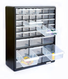 NNEDSZ Cabinet Drawers 39 Plastic Tool Box Containers Organiser Cupboard