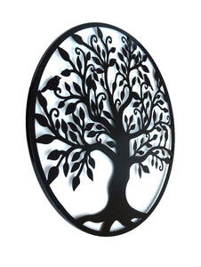 NNEDSZ Tree of Life Wall Art Hanging Metal Iron Sculpture Garden 99cm