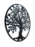 NNEDSZ Tree of Life Wall Art Hanging Metal Iron Sculpture Garden 99cm