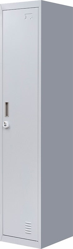 NNEDSZ Combination Lock One-Door Office Gym Shed Clothing Locker Cabinet Grey