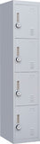 NNEDSZ Combination Lock 4 Door Locker for Office Gym Grey