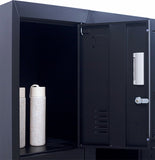 NNEDSZ Combination Lock 12 Door Locker for Office Gym - Black