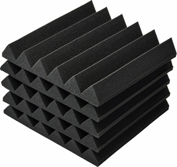 NNEDSZ Studio Acoustic Foam Sound Absorbtion Proofing Panels Tiles Wedge 30X30CM