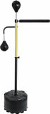 NNEDSZ Standing Punching Bag Speedball Boxing Reflex Training Target Dummy Gym Black