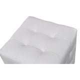 NNEVL Cubed Stools White
