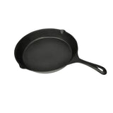 NNEVL XL BBQ Grill Fry Pan Cast Iron 30 cm Round Plane