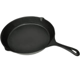 NNEVL XL BBQ Grill Fry Pan Cast Iron 30 cm Round Plane