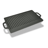 NNEVL Grill Platter Cast Iron Reversible 50x23 cm