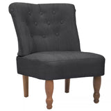 NNEVL French Chair Grey Fabric