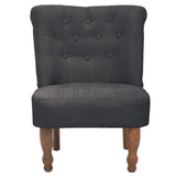 NNEVL French Chair Grey Fabric