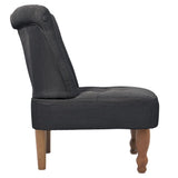 NNEVL French Chair Grey Fabric