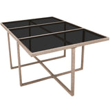 NNEVL 11 Piece Outdoor Dining Set with Cushions Poly Rattan Beige