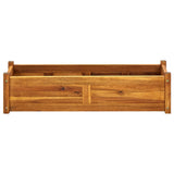 NNEVL Garden Raised BedAcacia Wood 100x30x25 cm