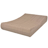 NNEVL Outdoor Lounge Bed Poly Rattan Beige