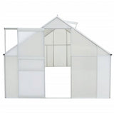 NNEVL Greenhouse Polycarbonate and Aluminium 371x250x195 cm