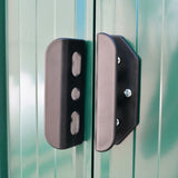 NNEVL Garden Shed Green Metal