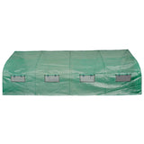 NNEVL Portable Polytunnel Greenhouse Steel Frame Walk-in 18 m²