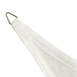 NNEVL Sunshade Sail HDPE Square 2x2 m White
