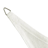 NNEVL Sunshade Sail HDPE Square 3.6x3.6 m White