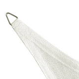 NNEVL Sunshade Sail HDPE Triangular 3.6x3.6x3.6 m White