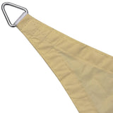NNEVL Sunshade Sail Oxford Fabric Square 2x2 m Beige