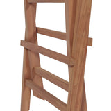 NNEVL 9 Piece Outdoor Dining Set with Folding Chairs Solid Teak Wood