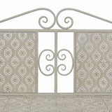 NNEVL Garden Bench 115 cm Steel Grey