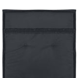 NNEVL Garden Chair Cushions 4 pcs Anthracite 120x50x3 cm