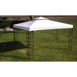 NNEVL Gazebo White 3x4 m