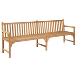 NNEVL Garden Bench 240 cm Teak