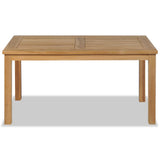 NNEVL Coffee Table Teak 90x50x45 cm