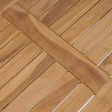 NNEVL Coffee Table Teak 90x50x45 cm