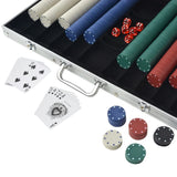 NNEVL Poker Set with 1000 Chips Aluminium