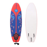 NNEVL Surfboard Blue and Red 170 cm