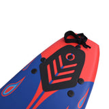 NNEVL Surfboard Blue and Red 170 cm